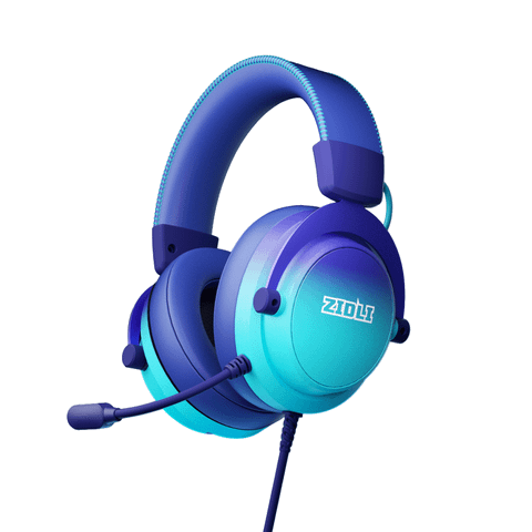 Tai nghe có dây gaming Zidli ZH31 Blue | 7.1, USB, ENC, FPS