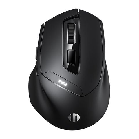 Chuột văn phòng INPHIC DR01 Chính Hãng | Wireless, Bluetooth, 1600 DPI, 83g, Đen