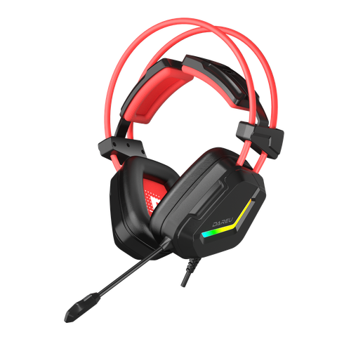 Tai nghe Gaming DareU EH733 | Có dây, Over-ear, RGB, Đen